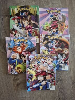 Pokemon Adventures X and Y manga Set 2-6 comic book lot english